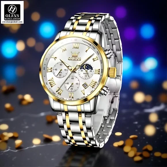 Olevs 5529 Chronograph Chain