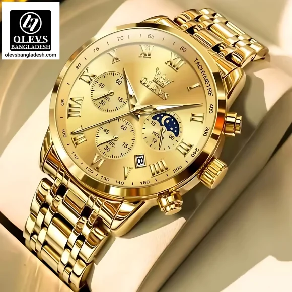 Olevs 5529 Chronograph Chain
