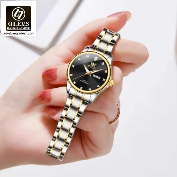 Original Olevs Luxury 3612 Model Ladies Watch