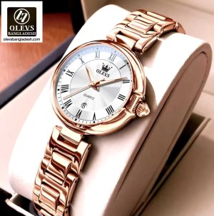 Original Olevs Luxury 5608 Model Ladies Watch