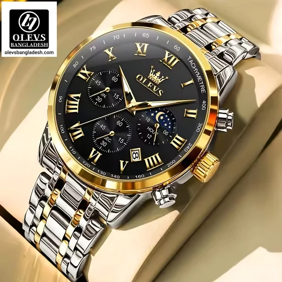 Olevs 5529 Chronograph Chain