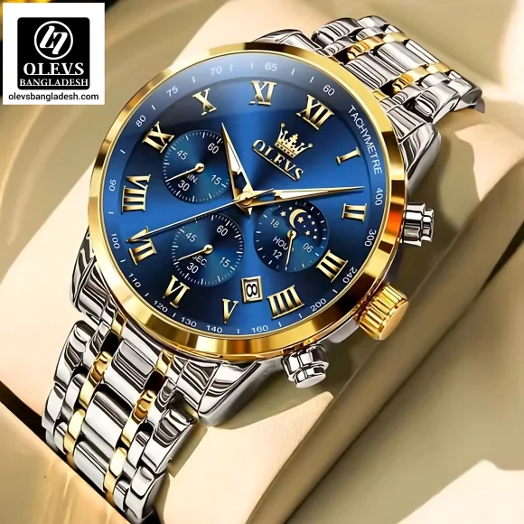 Olevs 5529 Chronograph Chain