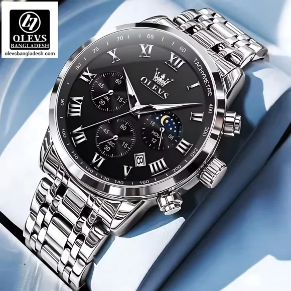 Olevs 5529 Chronograph Chain