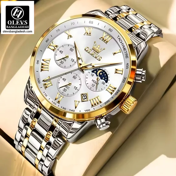 Olevs 5529 Chronograph Chain