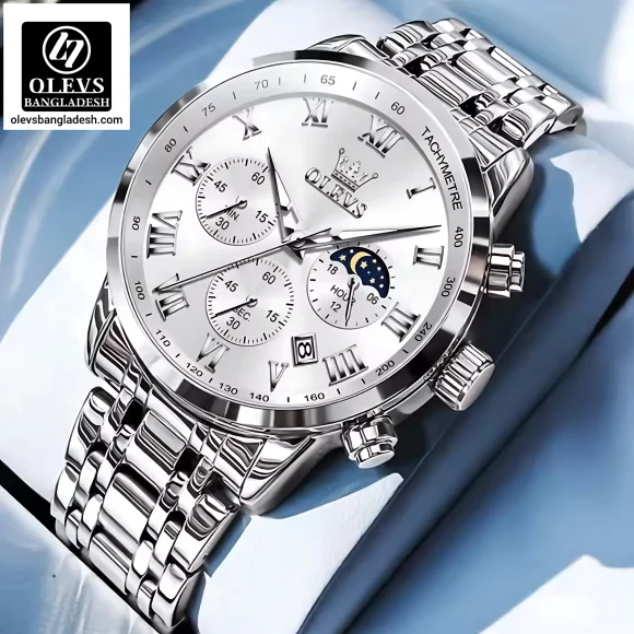 Olevs 5529 Chronograph Chain