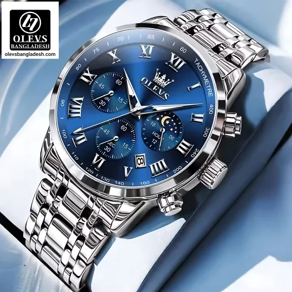 Olevs 5529 Chronograph Chain