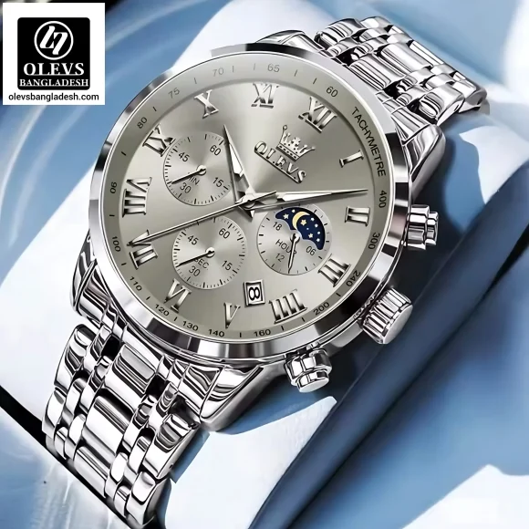 Olevs 5529 Chronograph Chain