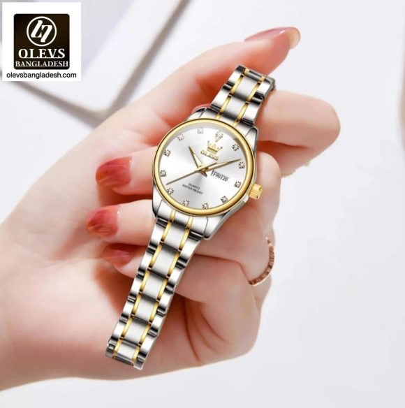 Original Olevs Luxury 3612 Model Ladies Watch