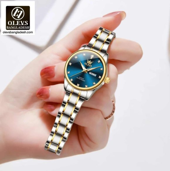 Original Olevs Luxury 3612 Model Ladies Watch