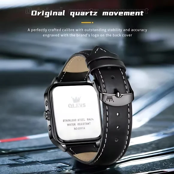 Olevs 9914 Chronograph Men - Image 13