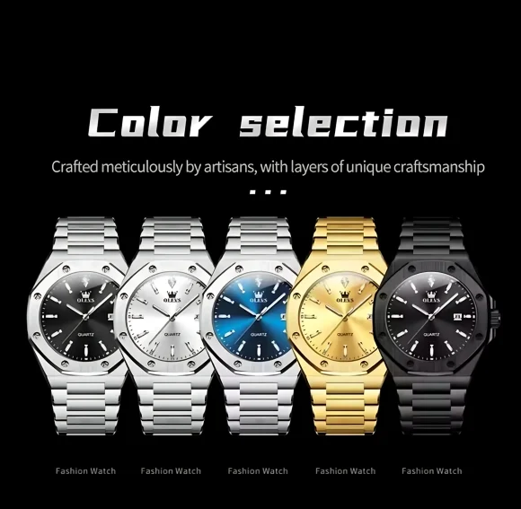Olevs 3613 Men Watch - Image 7