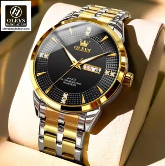 Original Olevs 9917 Model Luxury Watch for Men - Image 2