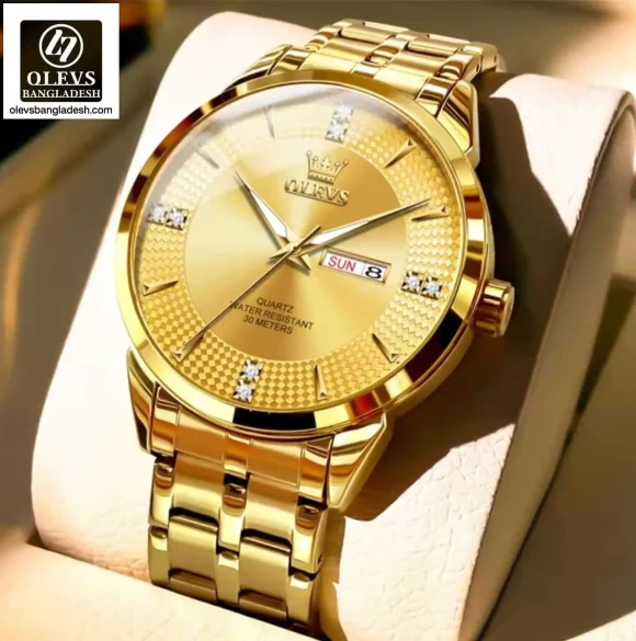 Original Olevs 9917 Model Luxury Watch for Men - Image 2