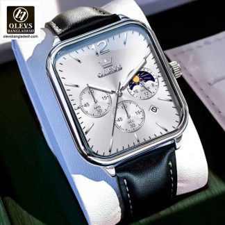 Original Olevs 9914 Model Luxury Chronograph Active Watch for Men.