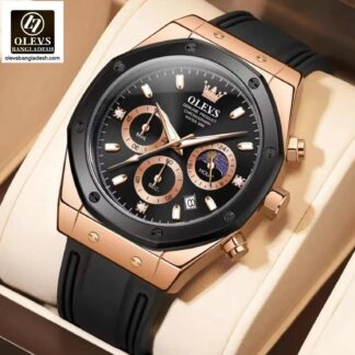 Original Olevs 9911 Model Luxury Chronograph Active Watch for Men