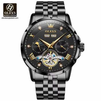 Original Olevs 6691 Model Automatic Mechanical Watch for Men. - Image 2