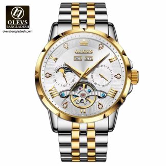 Original Olevs 6691 Model Automatic Mechanical Watch for Men. - Image 2