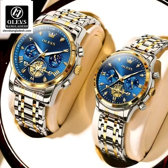 Olevs 2897 Chronograph Couple - Image 11