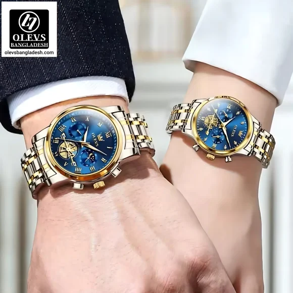 Olevs 2897 Chronograph Couple - Image 16