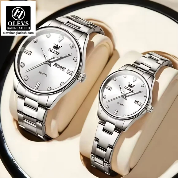 Olevs 3621 Couple Watch