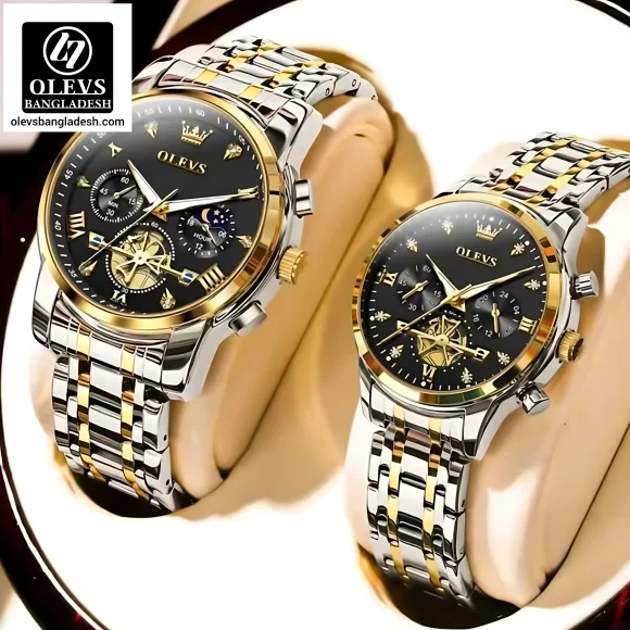 Olevs 2897 Chronograph Couple - Image 10