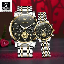 Olevs 2897 Couple Chronograph