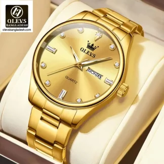 Original Olevs 3621 Model Luxury Watch for Men
