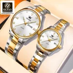 Original Olevs 3621 Model Luxury Couple Watch