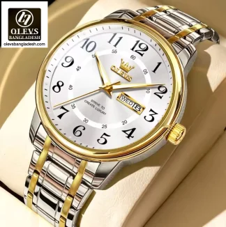 Original Olevs 2891 Model Luxury Watch for Men - Image 2