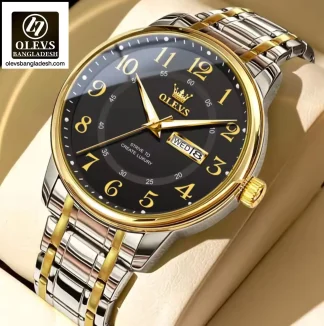 Original Olevs 2891 Model Luxury Watch for Men - Image 2
