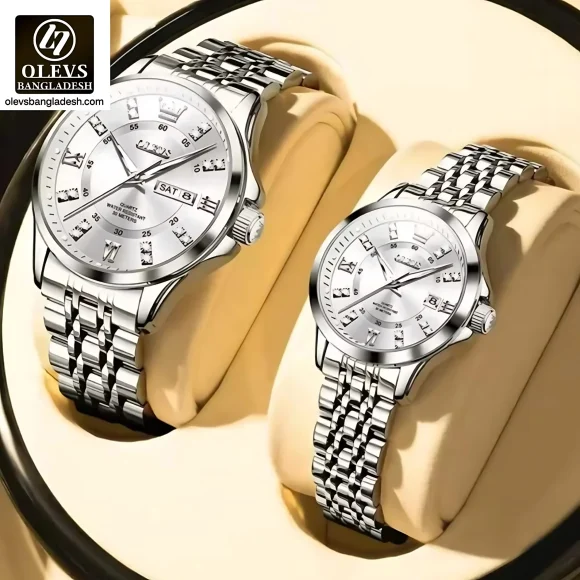 Olevs 3620 Couple Watch
