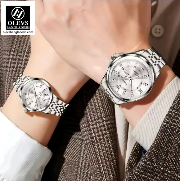 Olevs 3620 Couple Watch - Image 12