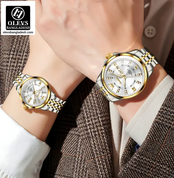 Olevs 3620 Couple Watch - Image 13