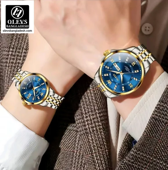 Olevs 3620 Couple Watch - Image 14
