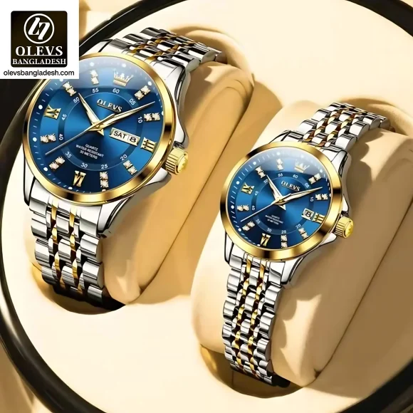 Olevs 3620 Couple Watch