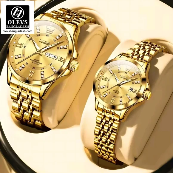 Olevs 3620 Couple Watch