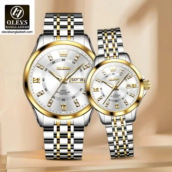 Olevs 3620 Couple Watch - Image 8