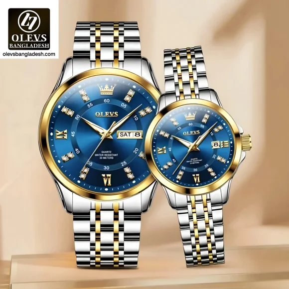 Olevs 3620 Couple Watch - Image 9