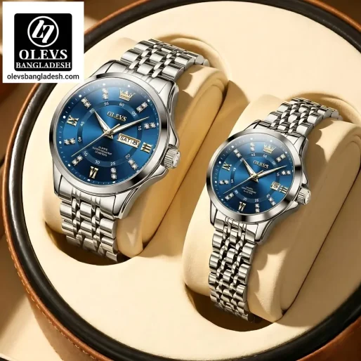Olevs 3620 Couple Watch