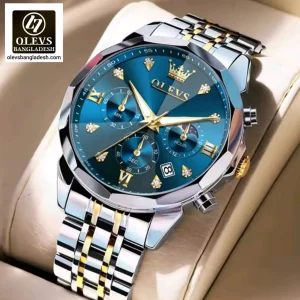Olevs 3670 Chronograph Watch
