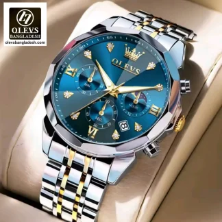 Olevs 3670 Chronograph Watch