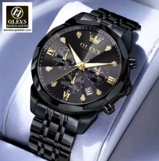 Olevs 3670 Chronograph Watch - Image 8