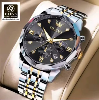 Olevs 3670 Chronograph Watch - Image 3