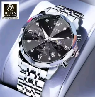 Olevs 3670 Chronograph Watch - Image 6