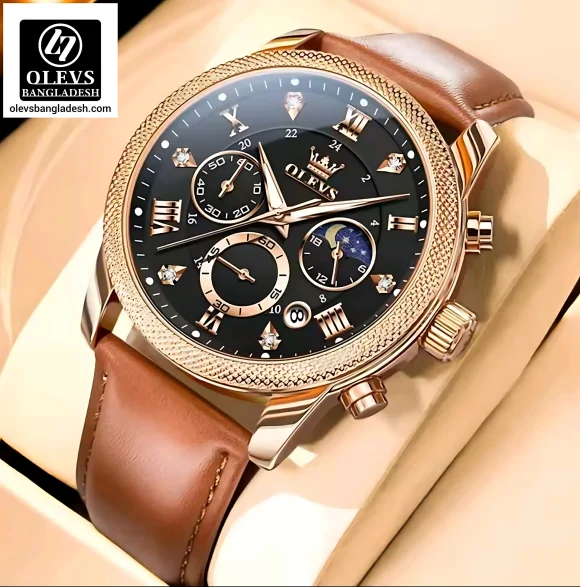 Olevs 3660 Chronograph Belt - Image 2