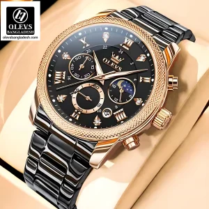 Olevs 3660 Chronograph Chain