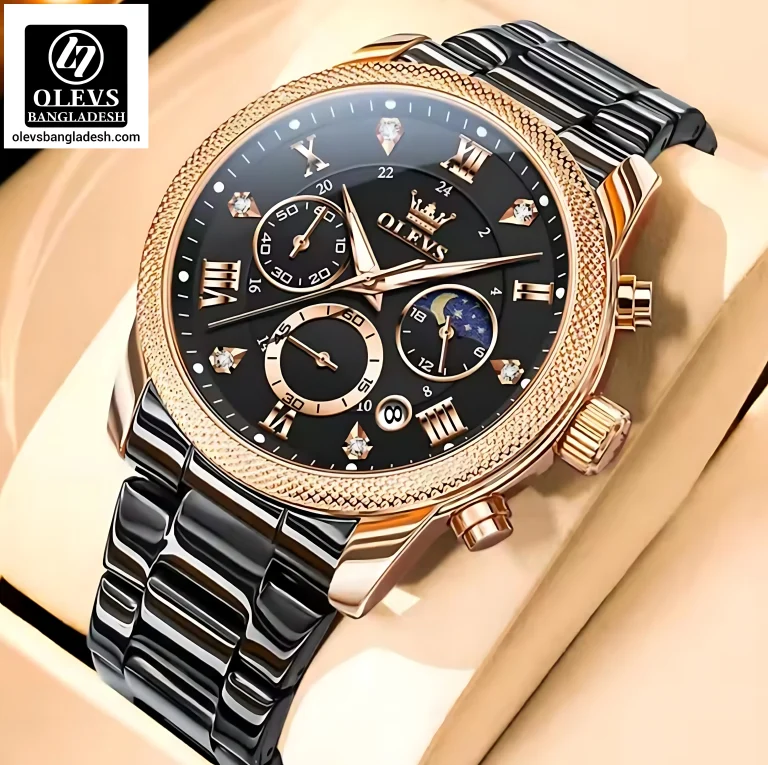 Olevs 3660 Chronograph Chain