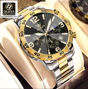 Olevs 3678 Chronograph Watch - Image 9