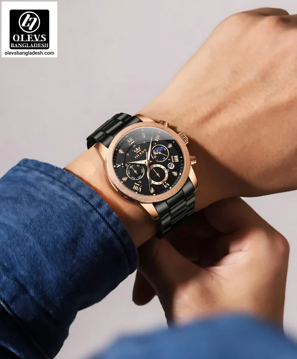 Olevs 3660 Chronograph Chain - Image 10