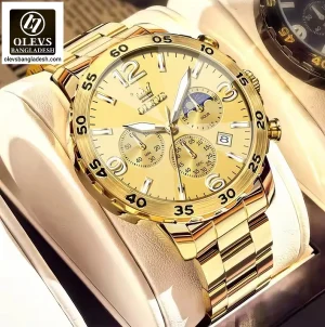 Olevs 3678 Chronograph Watch - Image 11
